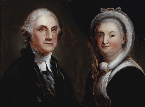 THE UNLIKELY REVOLUTIONARIES:  	George and Martha Washington